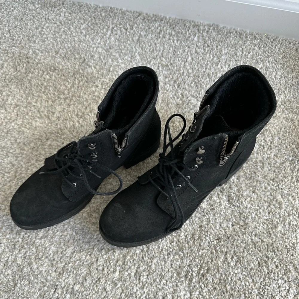 Women’s Mix No. 6 Black Booties-Size 10 - Picture 3 of 6